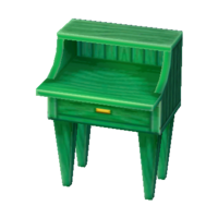 Green Nookページ Green desk (New Leaf) - Animal Crossing Wiki - Nookipedia