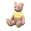 Mama Bear (Cream - Yellow Stripes)