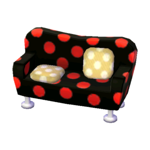 Polka-Dot Sofa (Pop Black - Caramel Beige) NL Model.png