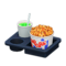 Popcorn Snack Set (Caramel & Melon Soda - Vivid Colors) NH Icon.png