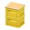 Stacked Bottle Crates (Yellow - None) NH Icon.png