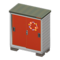 Storage Shed (Red - Floral Wreath Sticker) NH Icon.png