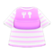 Tee with Silicone Bib (Baby Purple) NH Icon.png