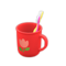 Toothbrush-and-Cup Set (Red - Tulip) NH Icon.png