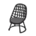 Tubular chair's Black variant