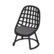 Tubular chair's Black variant