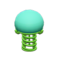 Tubular Lamp (Green - Mint) NH Icon.png