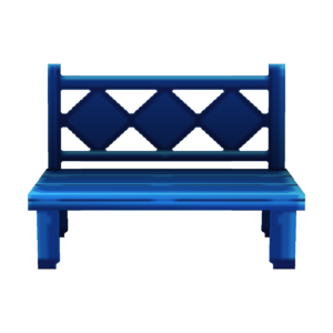 Blue Bench (Animal Crossing) - Animal Crossing Wiki - Nookipedia