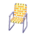 Lawn chair's Orange variant