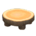 Log Round Table's Dark Wood variant