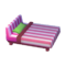 Stripe Bed (Pink Stripe - Pink Stripe) NL Model.png