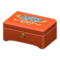 Wooden Music Box (Cherry Wood - Blue Flowers) NH Icon.png