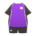 Athletic outfit's Purple variant