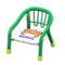 Baby Chair (Green - Bear) NH Icon.png