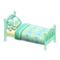 Dreamy Bed (Green) NH Icon.png