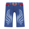 embellished denim pants