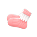 Frilly Socks (Pink) NH Icon.png