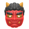 Horned-Ogre Mask (Red) NH Icon.png