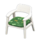 Nordic Chair (White - Butterflies) NH Icon.png