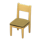 Simple Chair (Natural - Brown) NH Icon.png