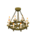 Candle chandelier's Gold variant