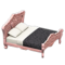 Elegant Bed (Pink - Damascus-Pattern Black) NH Icon.png
