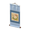 Hanging Scroll (Blue - Flower) NH Icon.png
