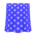 Long Polka Skirt's Blue variant