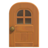 Maple Windowed Door (Round) NH Icon.png