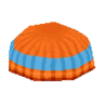 Orange Knit Hat