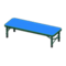 Outdoor Bench (Green - Blue) NH Icon.png