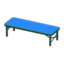 Outdoor Bench (Green - Blue)