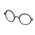 Rimmed Glasses (Gray) NH Storage Icon.png