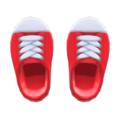 Rubber-Toe Sneakers (Red) NH Icon.png