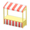 Stall (Light Brown - Red Stripes) NH Icon.png