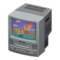 TV with VCR (Silver - Cartoon) NH Icon.png
