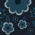 The Blue flowers pattern for the table lamp.