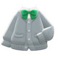 Cardigan School Uniform Top (Gray) NH Icon.png