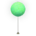 Glowing-moss balloon's Turquoise variant
