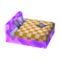 Modern Bed (Amethyst - Yellow Plaid) NL Model.png