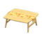 Nordic Table (Light Wood - Orange) NH Icon.png