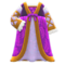 Renaissance Dress (Purple) NH Icon.png