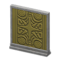 Short Simple Panel (Gray - Gold) NH Icon.png