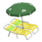 Beach Chairs with Parasol (Yellow - Green) NH Icon.png