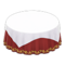 Large Covered Round Table (White - Wine Red) NH Icon.png