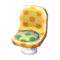 Polka-Dot Chair (Caramel Beige - Melon Float) NL Model.png