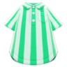 Vertical-Stripes Shirt (Green) NH Icon.png