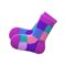 Color-Blocked Socks (Purple) NH Icon.png