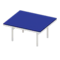 Cool Dining Table (White - Blue) NH Icon.png