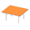 Cool Dining Table (White - Orange) NH Icon.png